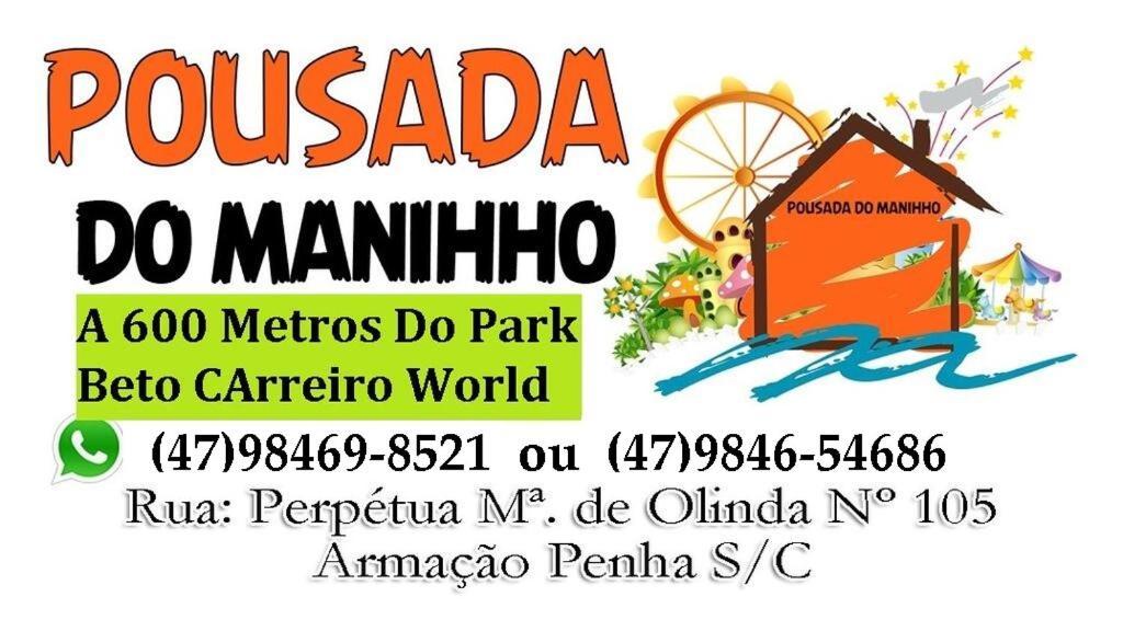 Pousada Do Maninho Otel Penha  Dış mekan fotoğraf